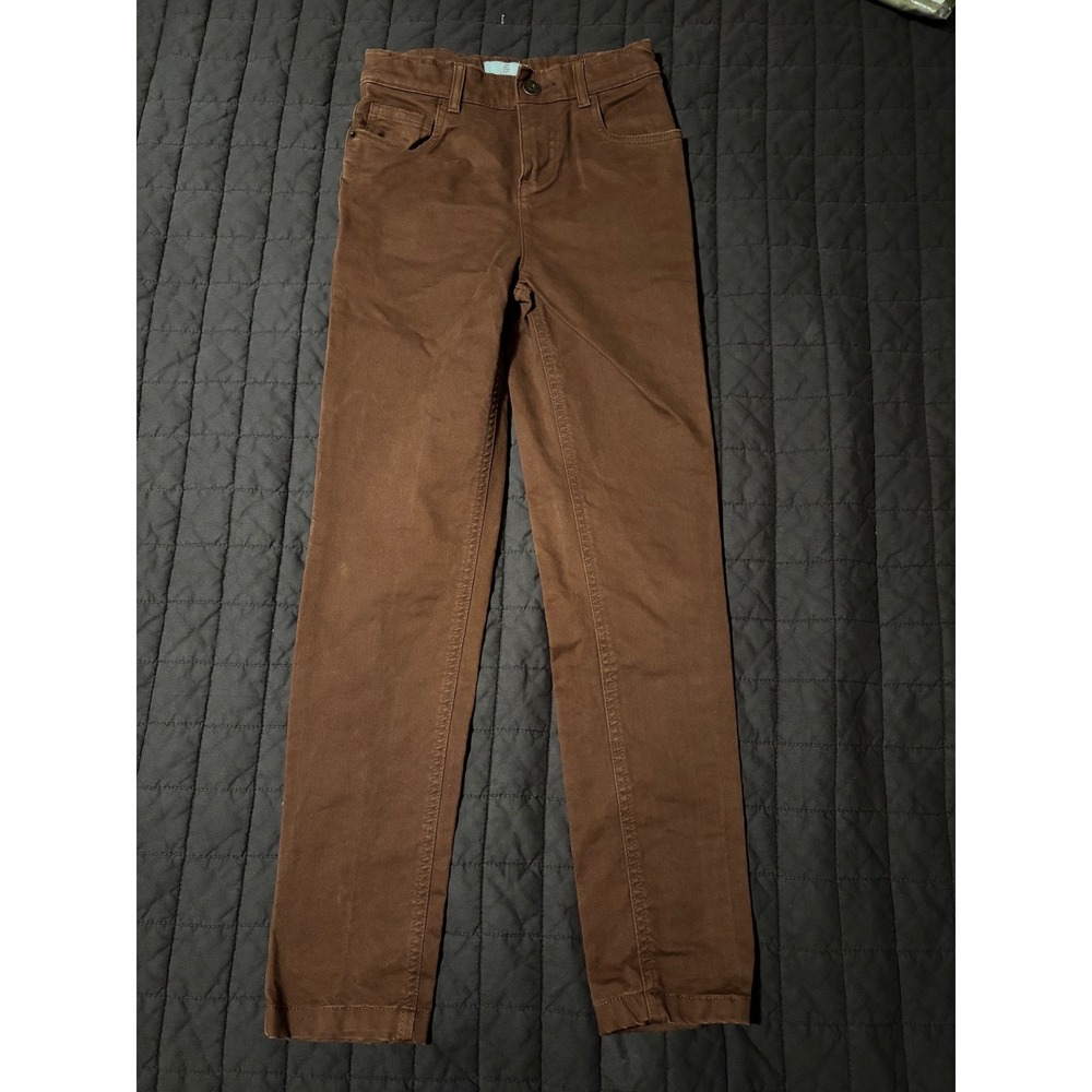 CLASS Club MODERN FIT Brown Chino Pants Kids Youth Size 7